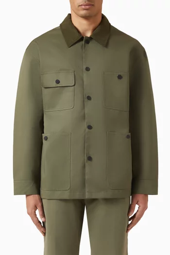 Benji Jacket in Technical Cotton