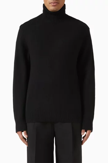 Myneck Turtleneck Sweater in Wool Blend