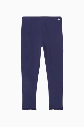 Relaxed Leggings in Stretchy Cotton