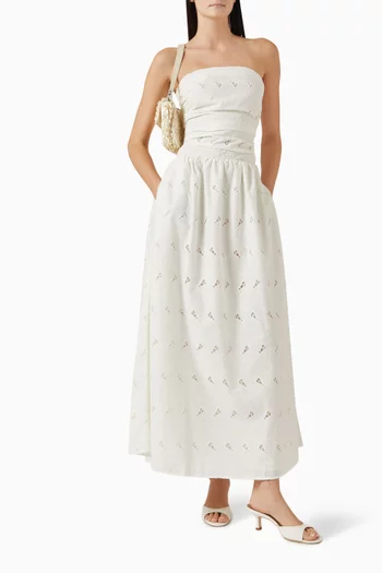 Moa Maxi Dress in Cotton-blend