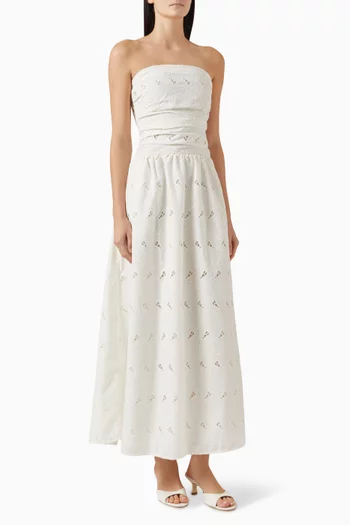 Moa Maxi Dress in Cotton-blend