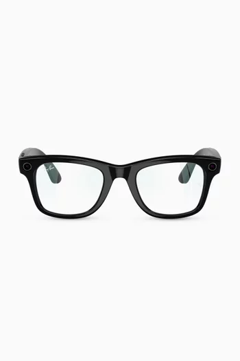 Meta Wayfarer Prescription Glasses in Acetate