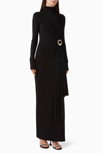 Erike Draped Dress