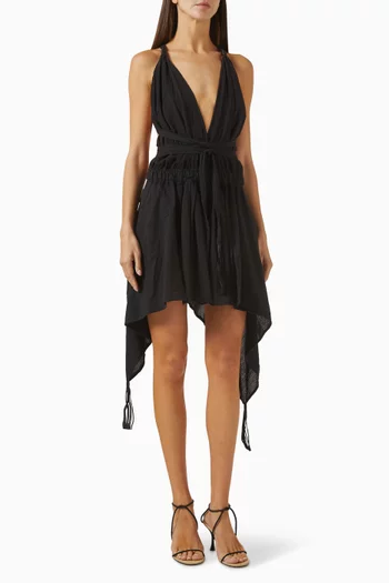 Chuj Mini Dress in Artisanal Cotton