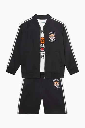 Tiger Logo Sweat Shorts