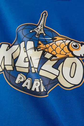 Logo-print T-shirt in Cotton