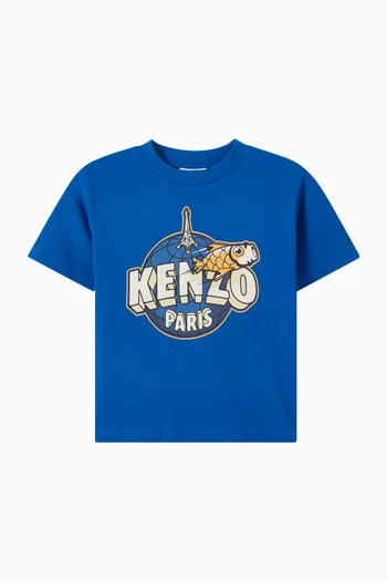 Logo-print T-shirt in Cotton