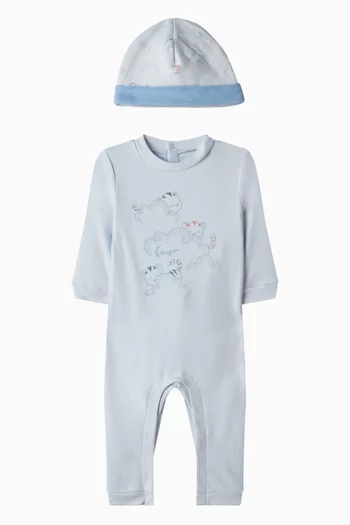 Tiger Romper Set in Cotton