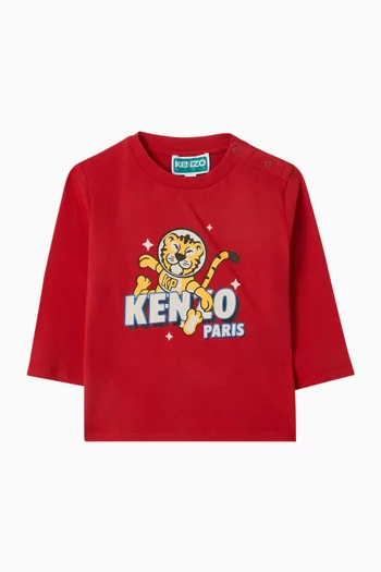 Logo-print T-shirt in Organic Cotton