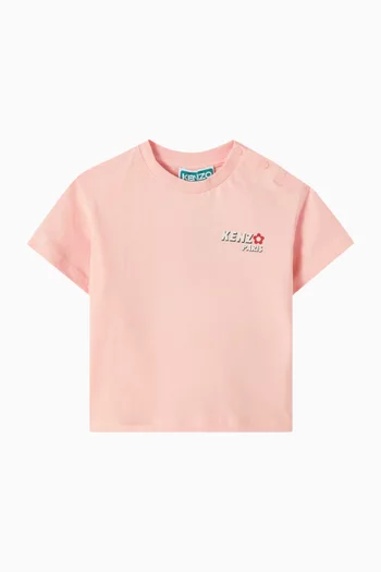 Logo-print T-shirt in Organic Cotton