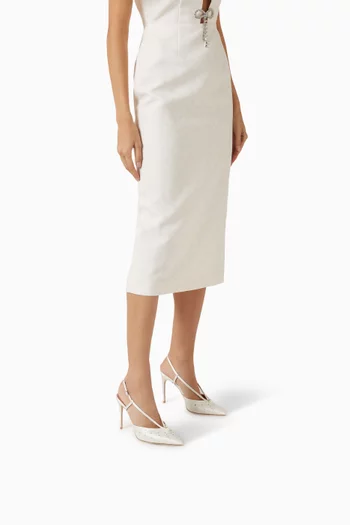Moore 90 Pumps in Satin