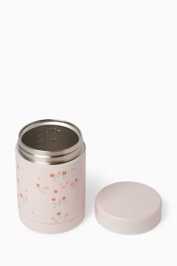 Garden Flowers Thermos Food Jar, 300ml