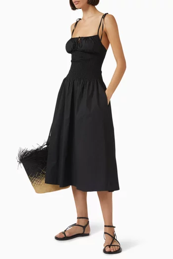 Lura Midi Dress in Cotton