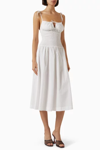 Lura Midi Dress in Cotton