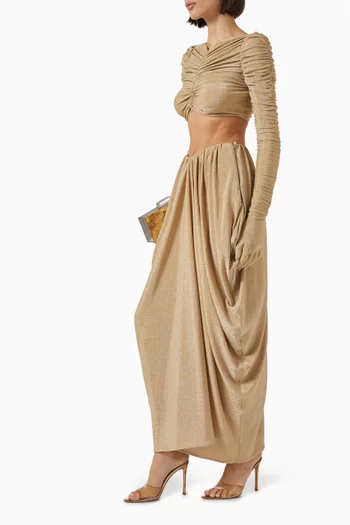 Vivienne Drape Skirt