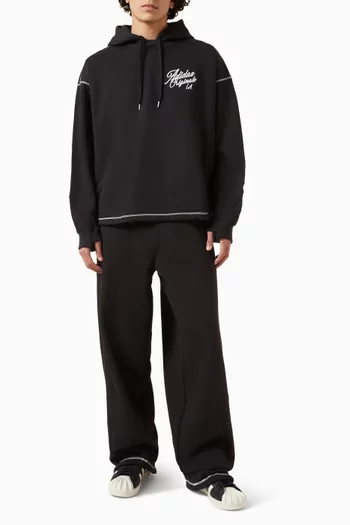 Santa Monica Drawstring Hoodie in Cotton