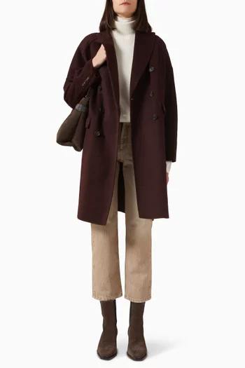 Rib-knit Turtleneck Top