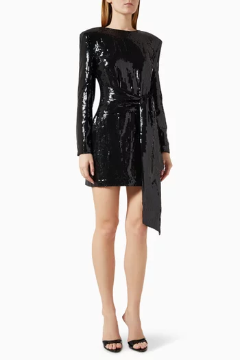 Carlotta Sequin Mini Dress