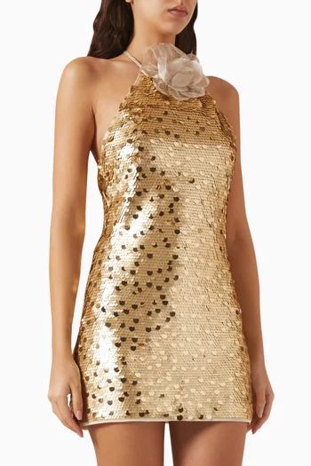 Micky Sequin-embellished Dress