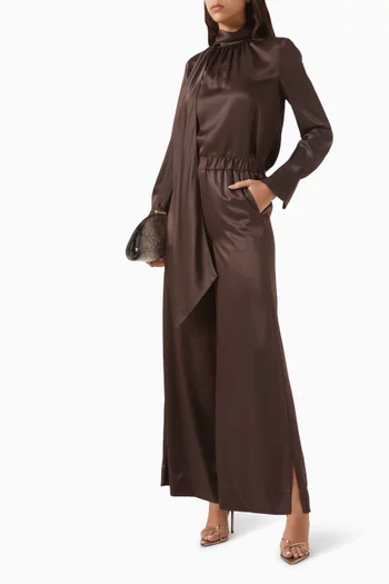 بنطال اوجي بفتحات ستان