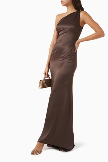 Callum One-shoulder Gown