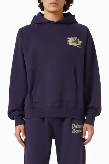 كنزة بغطاء رأس بورش قطن