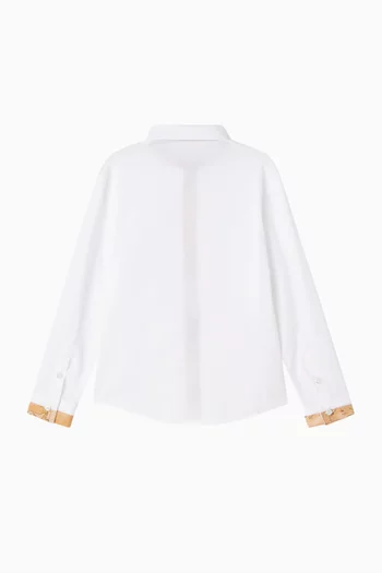 Geo Map Shirt in Cotton