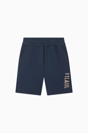 Logo Sweatshorts in Cotton-fleece