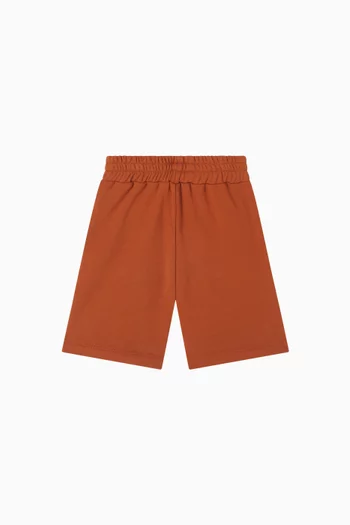 Logo Sweatshorts in Cotton-fleece