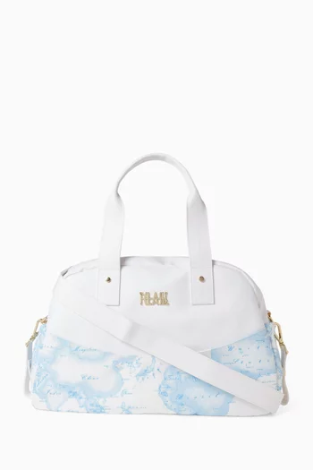 Map Changing Bag in Canvas