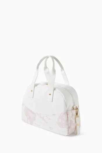 Map Changing Bag in Canvas