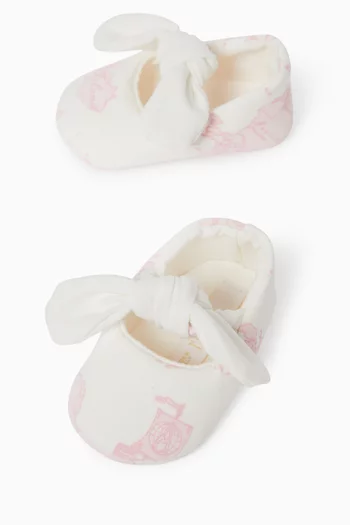 Bow Little Shoes in Fabric