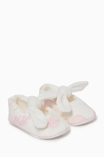 Bow Little Shoes in Fabric