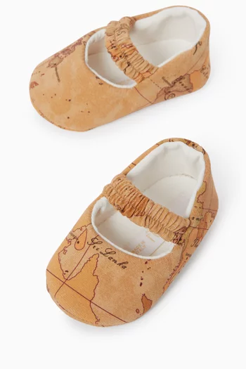 Printed Little Shoes in Fabric
