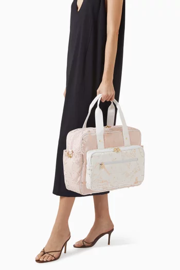 Geo Map Changing Bag