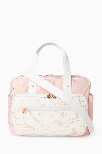 Geo Map Changing Bag