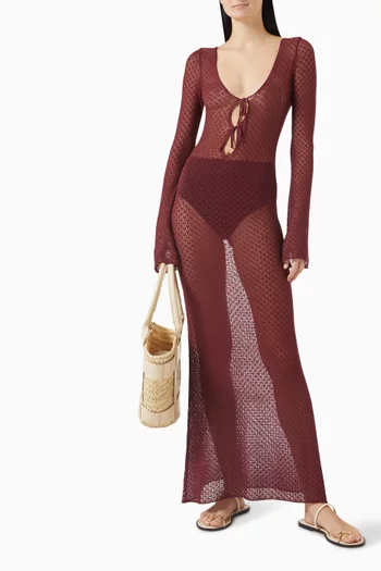 Harley Dress in Crochet-knit