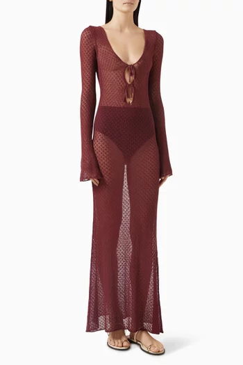 Harley Dress in Crochet-knit