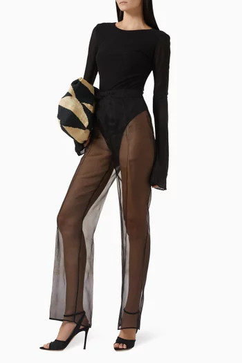 Genevieve Pants in Mesh