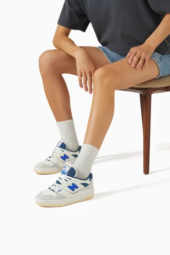 BB550 Low-top Sneakers in Suede & Mesh