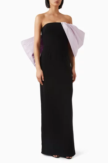 Butterfly Draped Gown