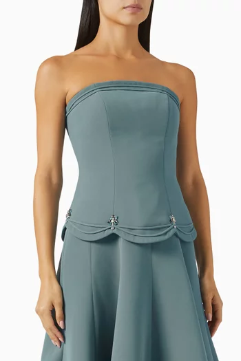 بلوزة ويلو كريب