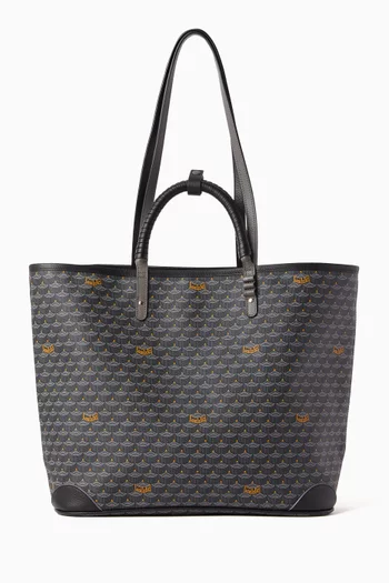 Daily Battle 35 Tote Bag in Scale Canvas & Leather