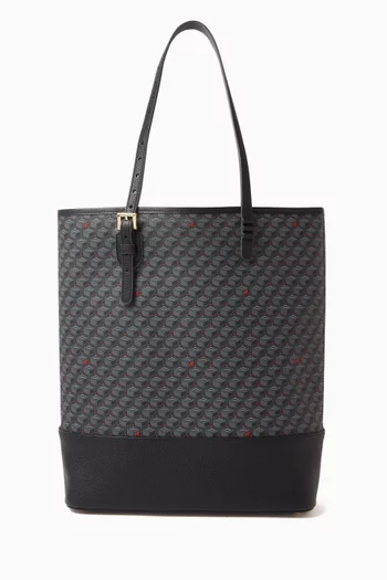 Daily Battle Vertical 30 Tote Bag in Lucky U Scale Canvas