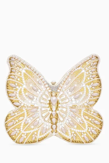 Butterfly Pearly Clutch