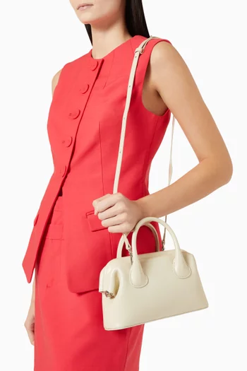 Mini Boat Bag in Leather