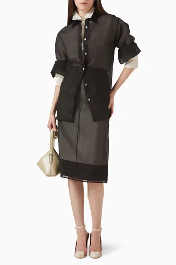 Estelle Shirt in Organza Silk