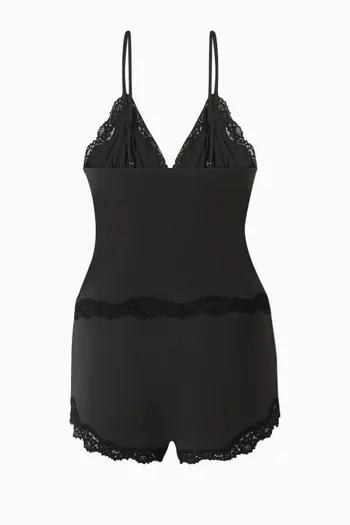 Fits Everybody Lace Cami & Boyshort Set