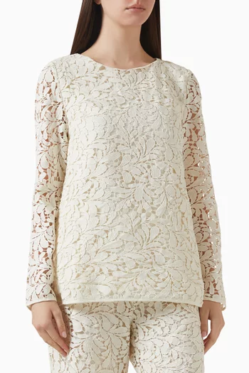 Brigid Top in Lace