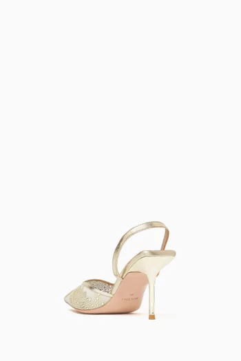 Martini 75 Pumps in Crystal Embellished Mesh
